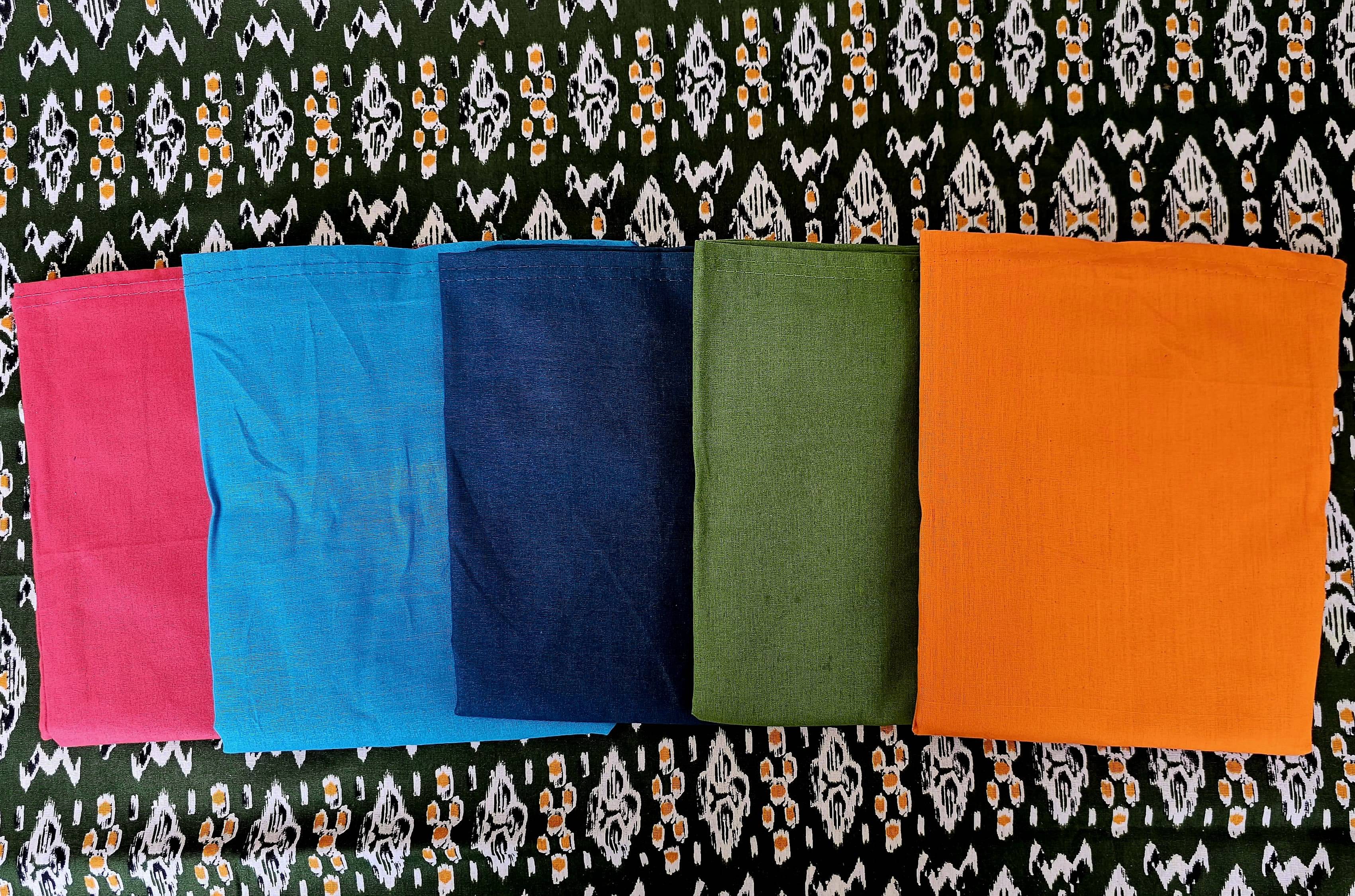     			manidhari fab Multicoloured Cotton Petticoat - Pack of 5
