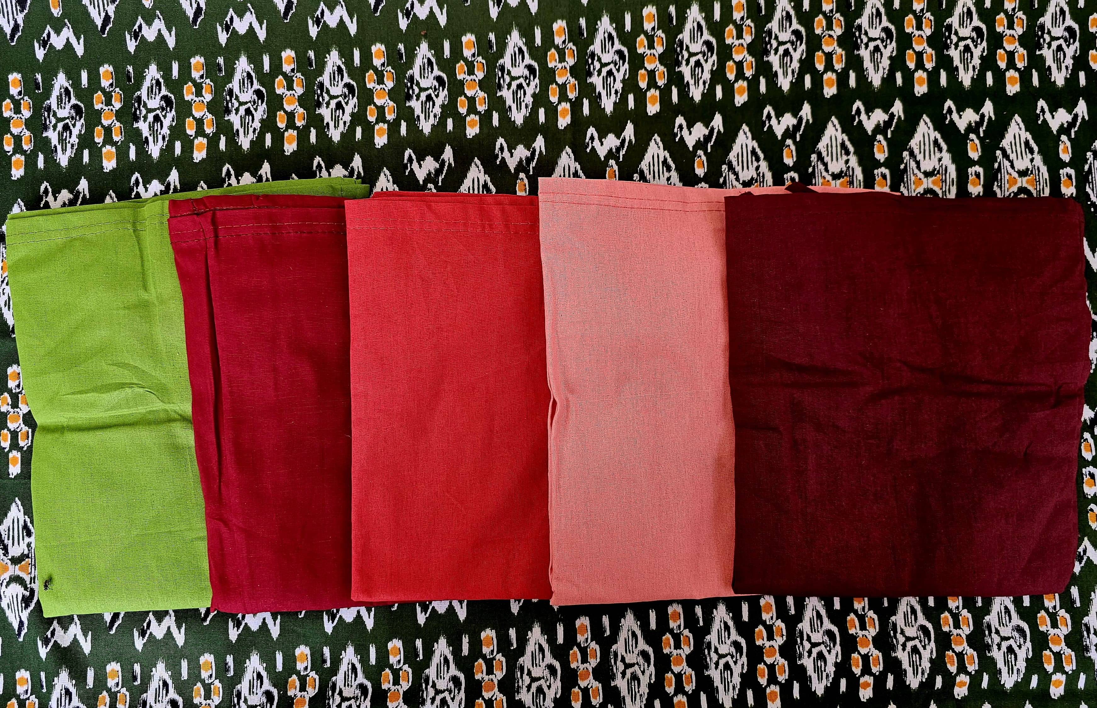 manidhari fab Multicoloured Cotton Petticoat - Pack of 5 manidhari fab Multicoloured Cotton Petticoat - Pack of 5