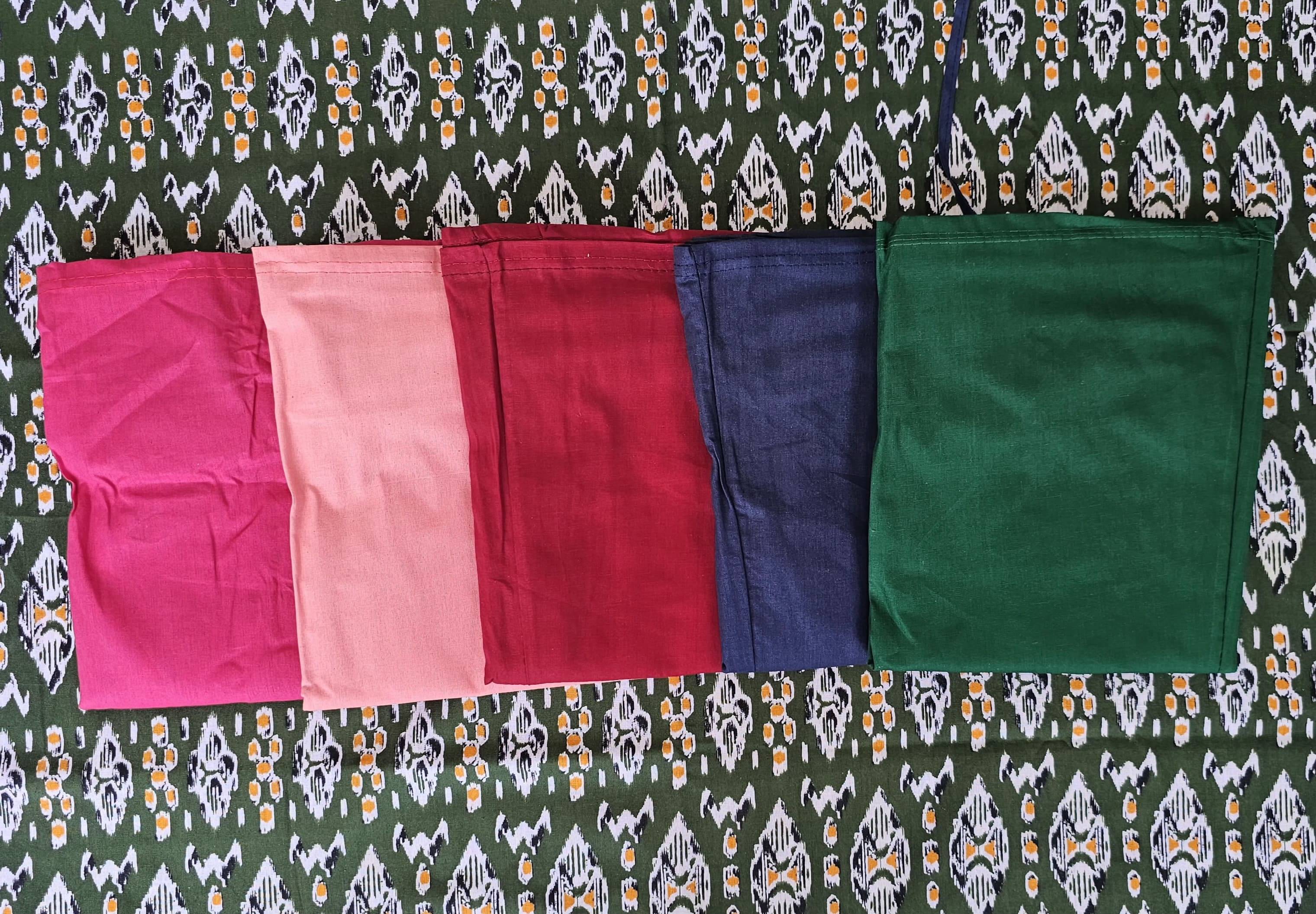 manidhari fab Multicoloured Cotton Petticoat - Pack of 5 manidhari fab Multicoloured Cotton Petticoat - Pack of 5