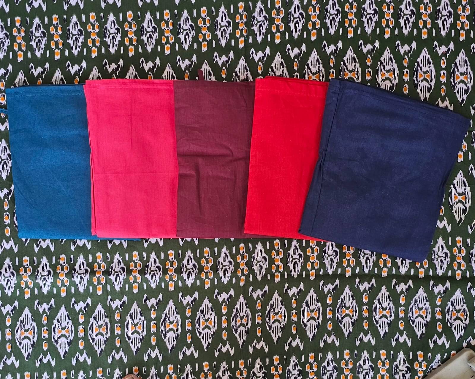 manidhari fab Multicoloured Cotton Petticoat - Pack of 5 manidhari fab Multicoloured Cotton Petticoat - Pack of 5