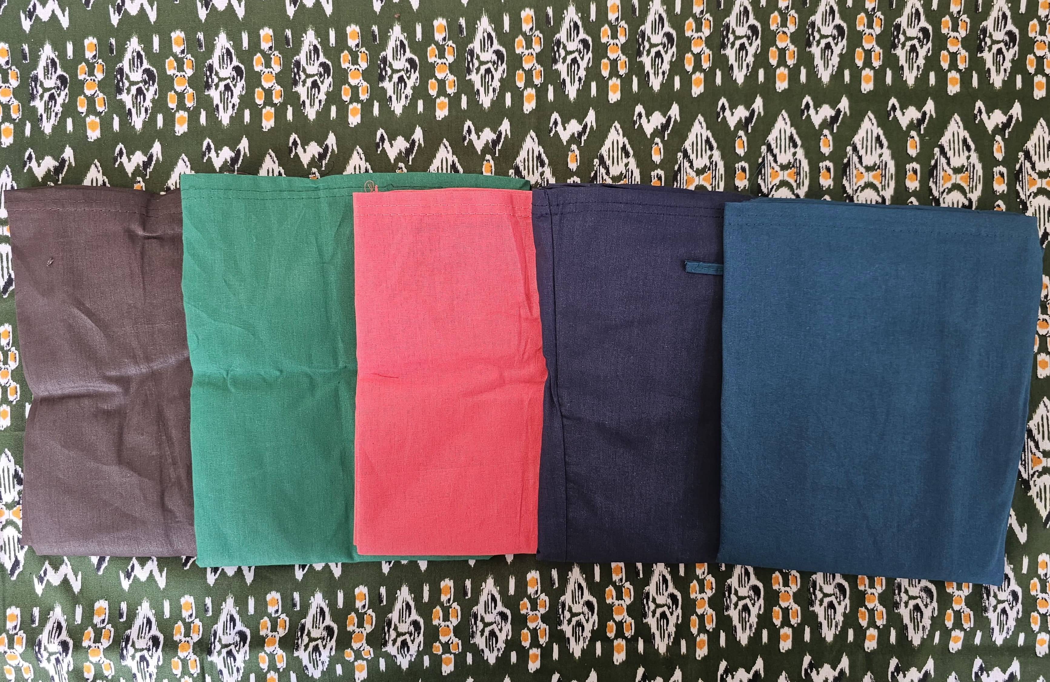     			manidhari fab Multicoloured Cotton Petticoat - Pack of 5