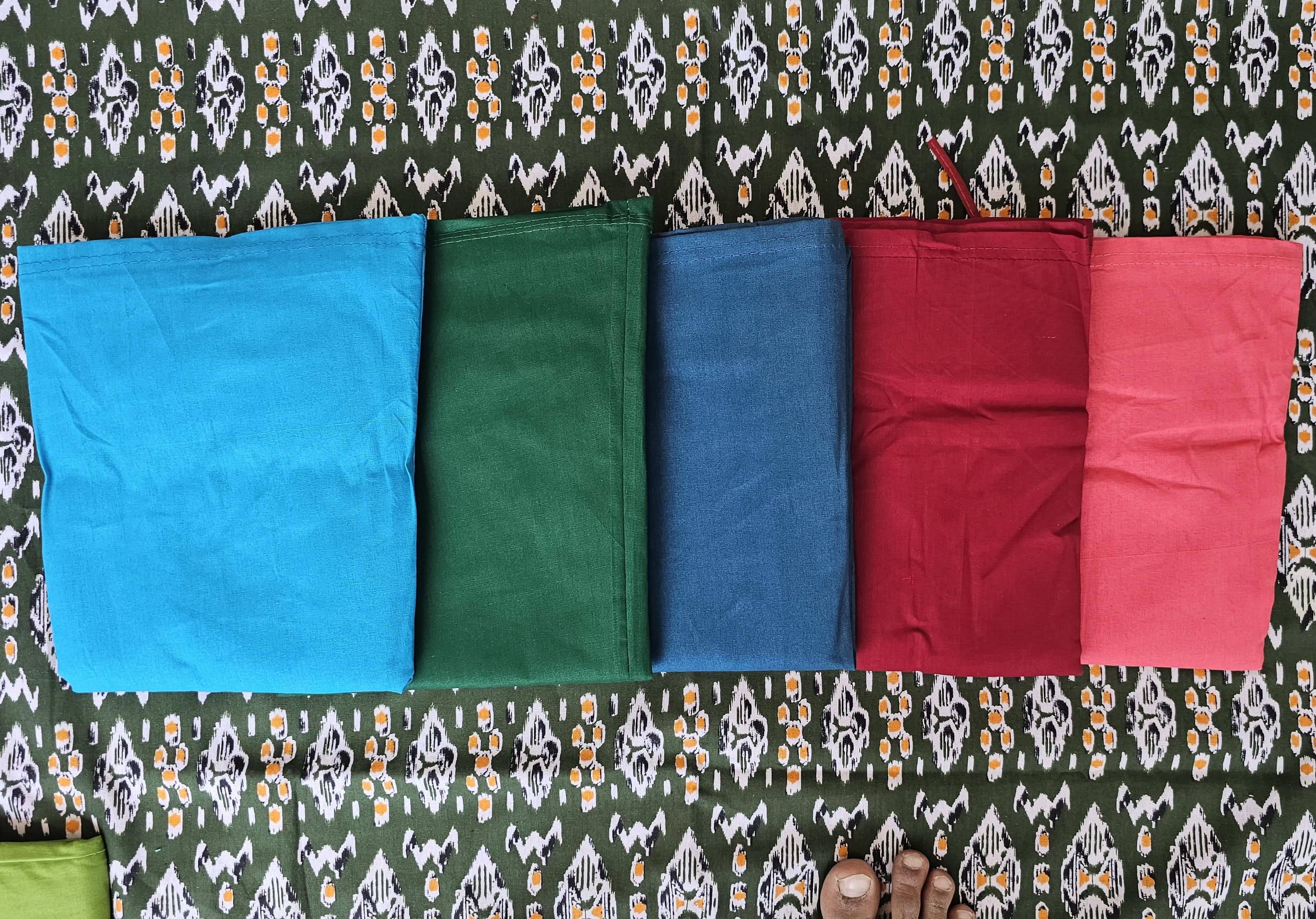 manidhari fab Multicoloured Cotton Petticoat - Pack of 5 manidhari fab Multicoloured Cotton Petticoat - Pack of 5
