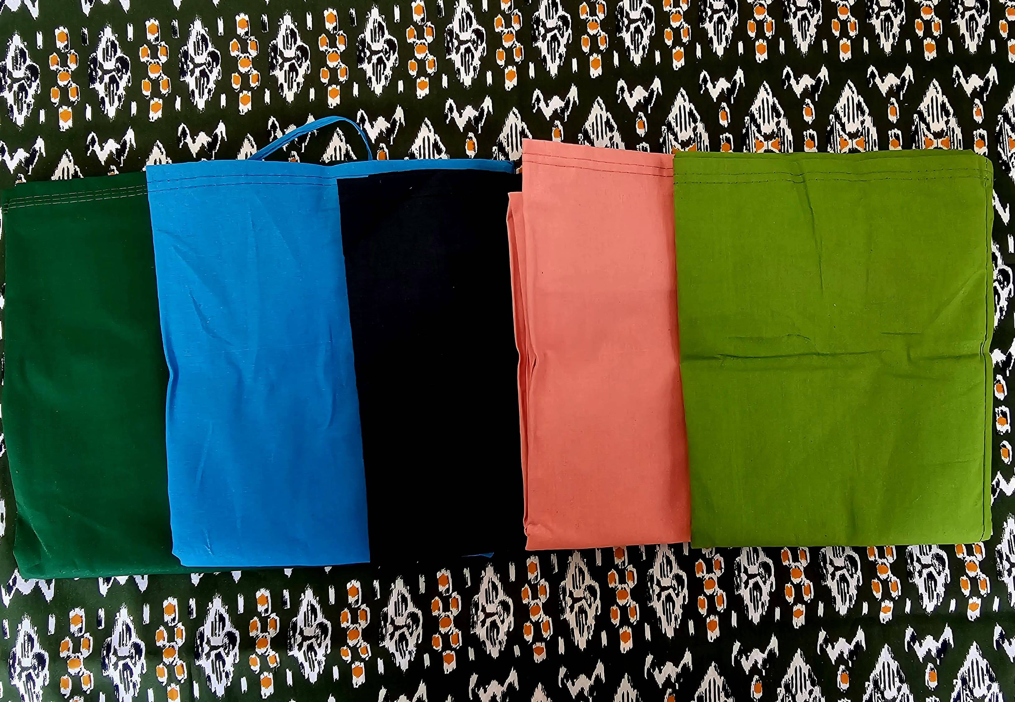     			manidhari fab Multicoloured Cotton Petticoat - Pack of 5