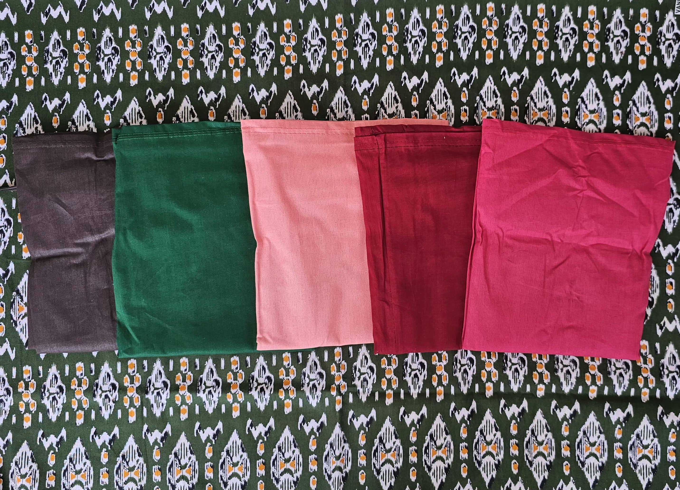     			manidhari fab Multicoloured Cotton Petticoat - Pack of 5