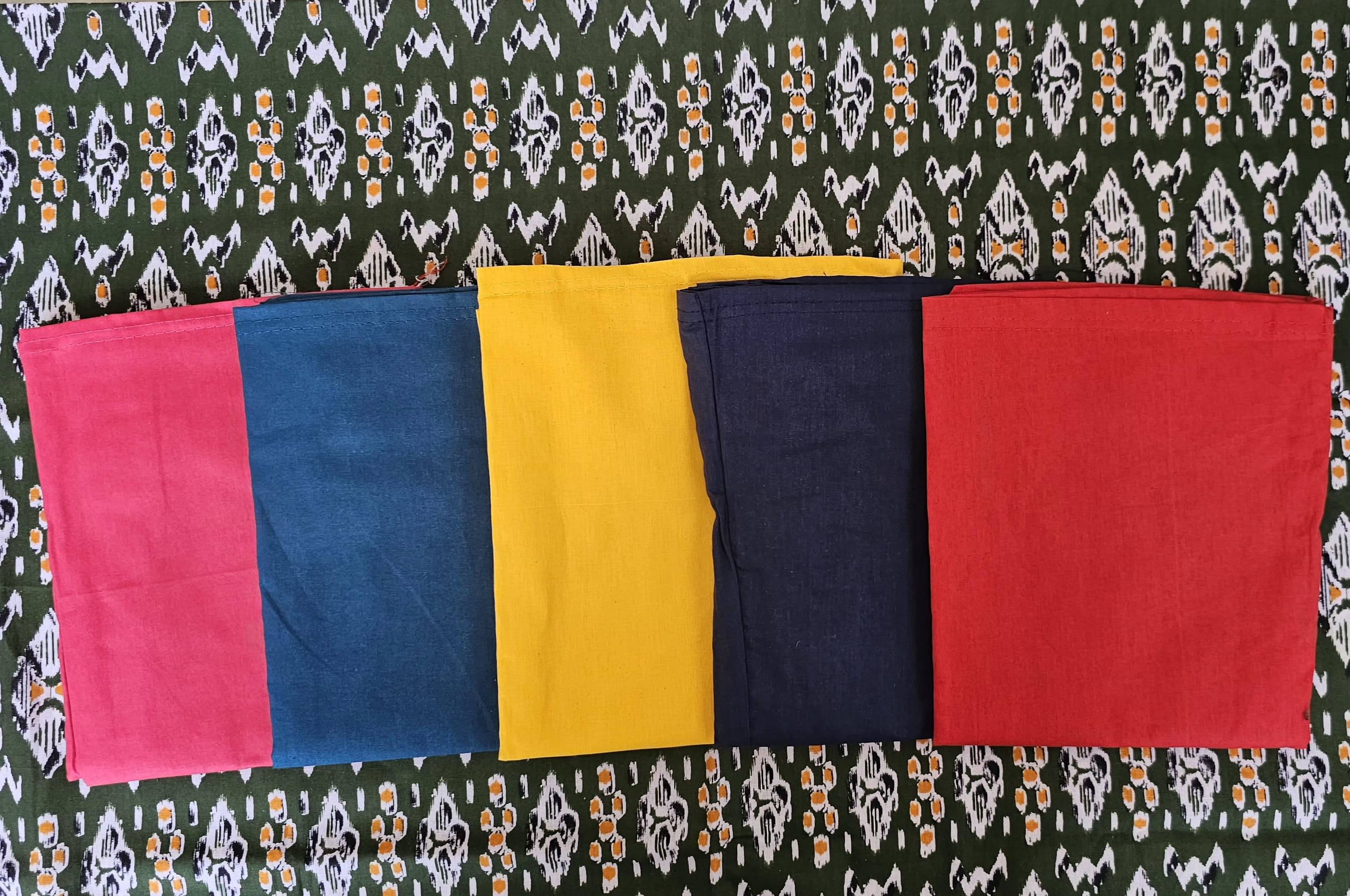     			manidhari fab Multicoloured Cotton Petticoat - Pack of 5