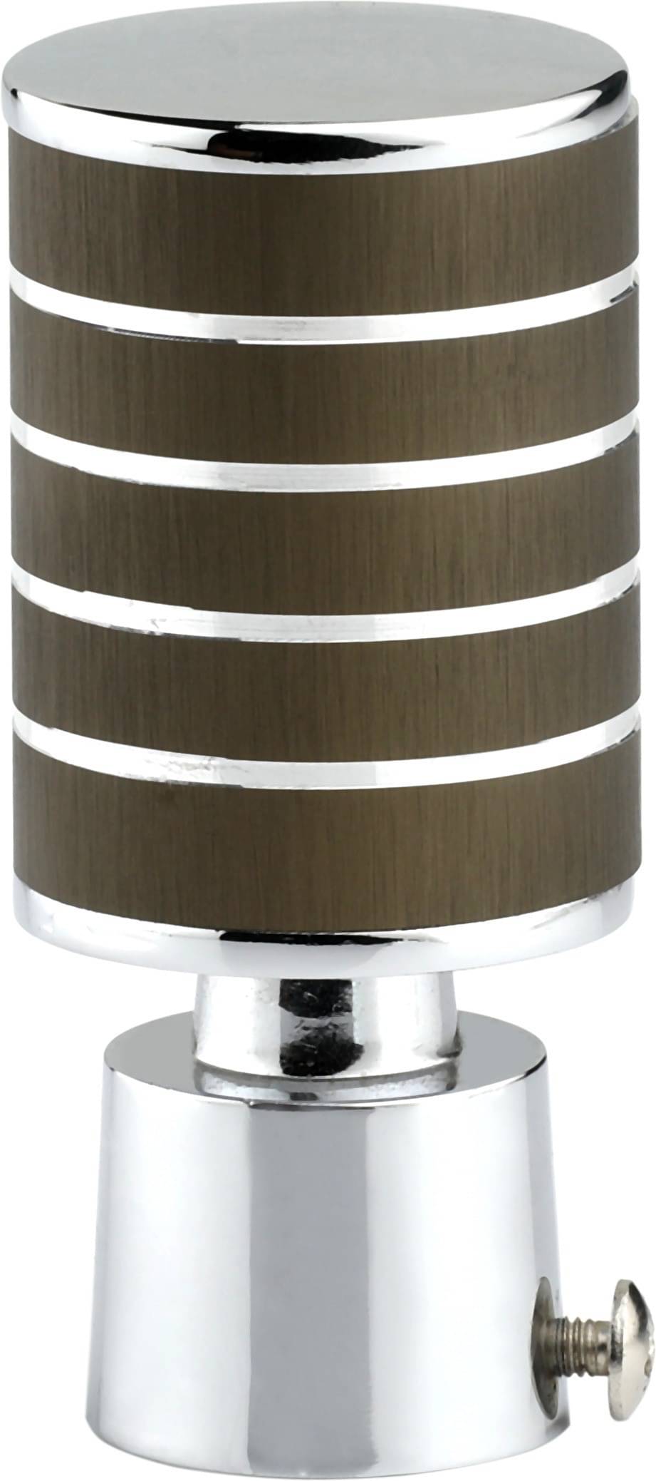     			Bzcarts Multicolor Aluminium Single Rod Bracket ( Pack of 1 )