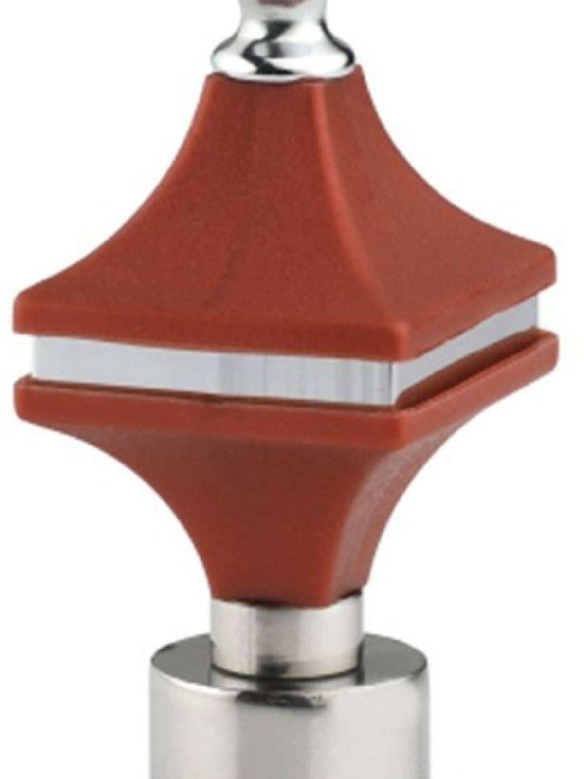    			Bzcarts Multicolor Stainless Steel Single Rod Bracket ( Pack of 1 )