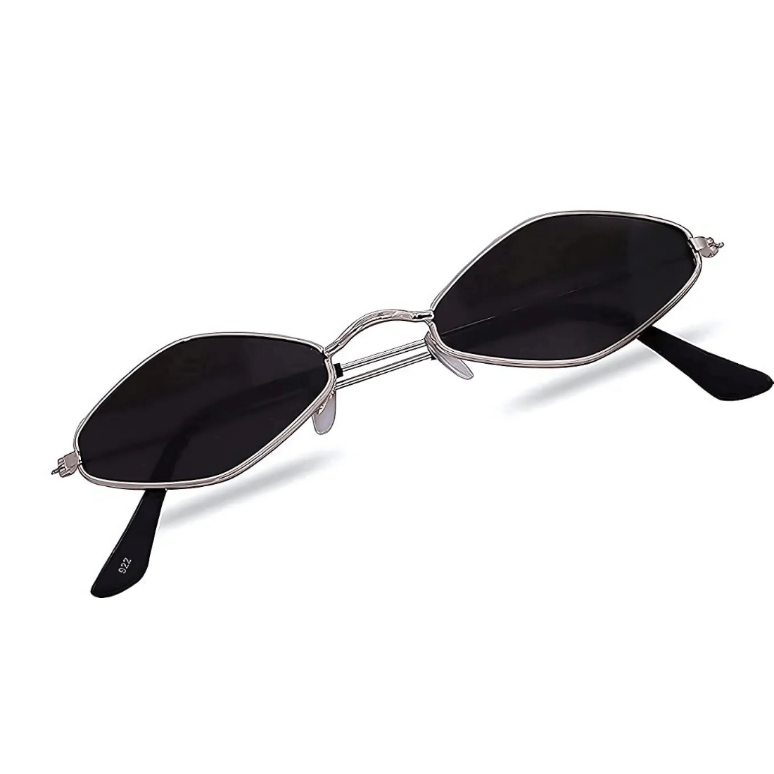     			Dyana Core Silver Oval Sunglasses ( Pack of 1 )