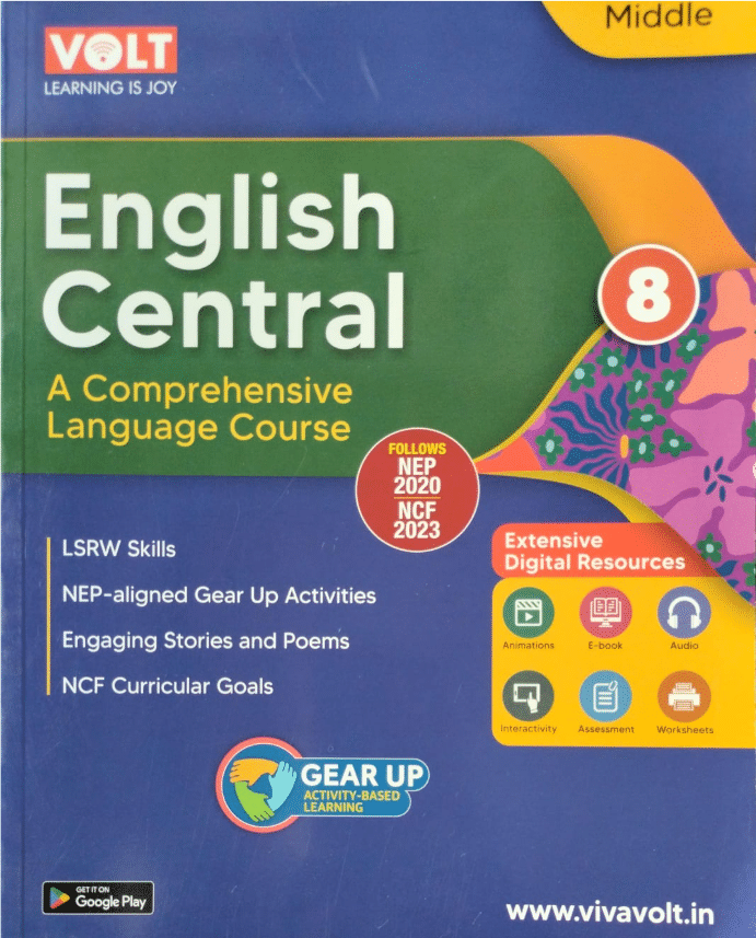    			ENGLISH CENTRAL CLASS 8
