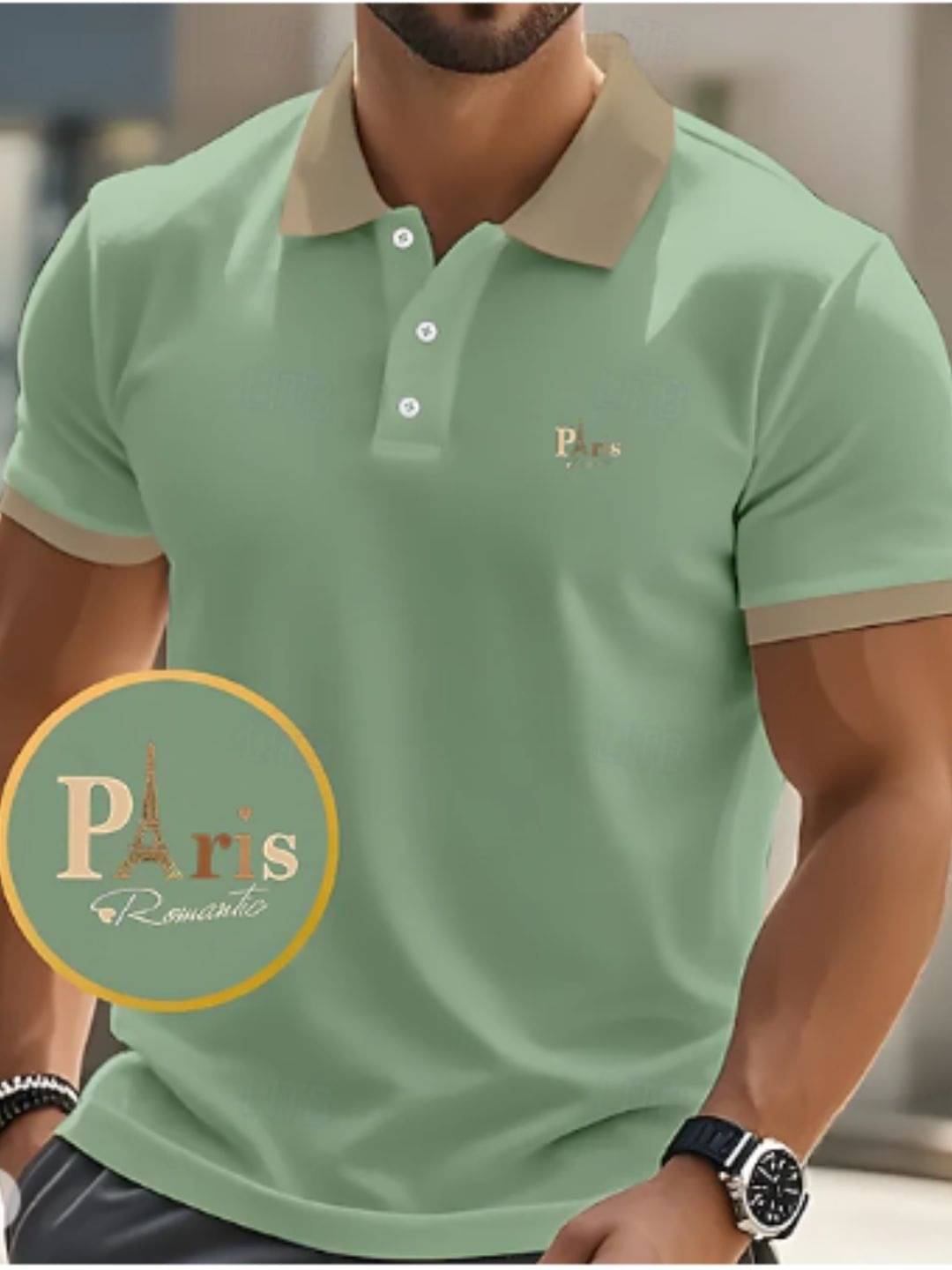 FALAK Men Cotton Blend Regular Fit Solid Polo T Shirt ( Light Green ) FALAK Men Cotton Blend Regular Fit Solid Polo T Shirt ( Light Green )