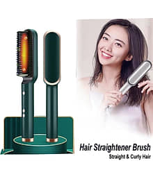 FITAZA Hair Brush Curling Multicolor Hair Straightener