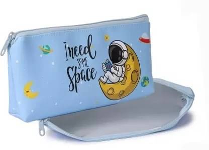     			Freedy Pencil Case for Boys Pencil Pouch for School Stationery Storage Bag Zipper Closer Large Capacity Pencil Case Travel Pouch for Boys Return Gift Set Art Polyester Pencil Box  (Set of 1, Multicolor)