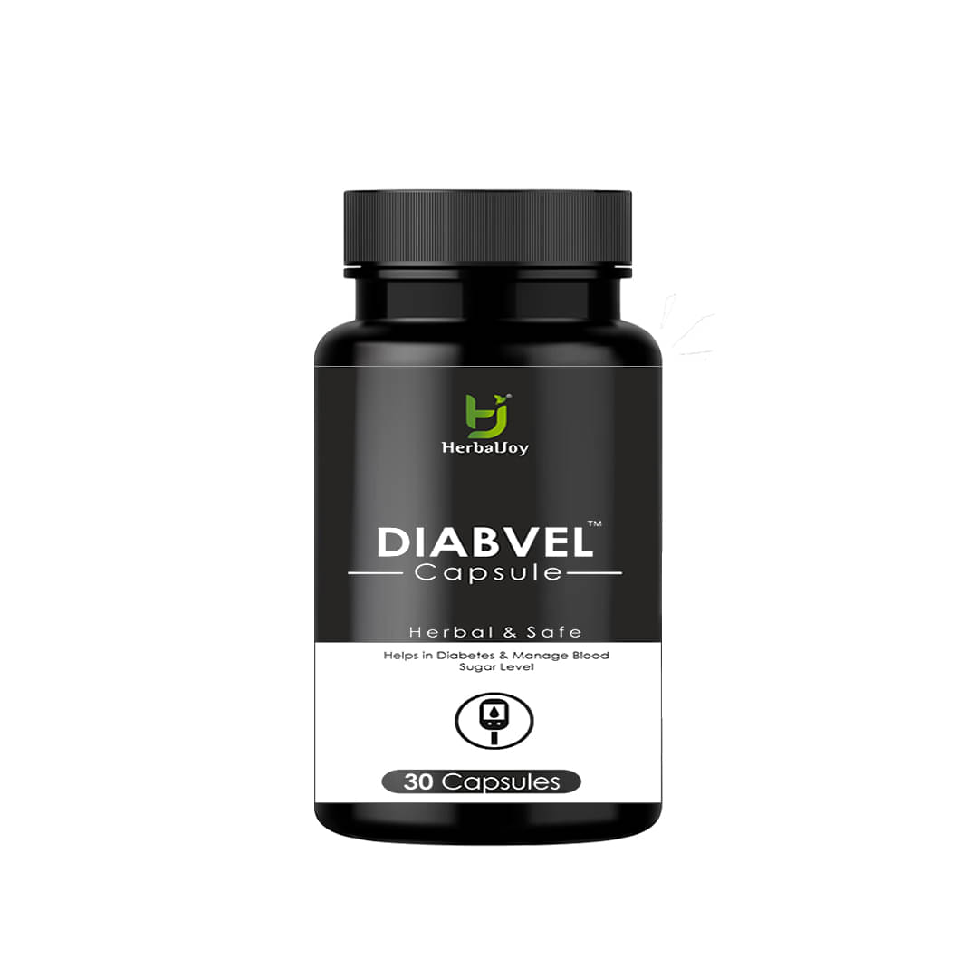     			Herbaljoy Diabvel Capsule Manage Blood Sugar Level 60 No.S (Pack of 1)