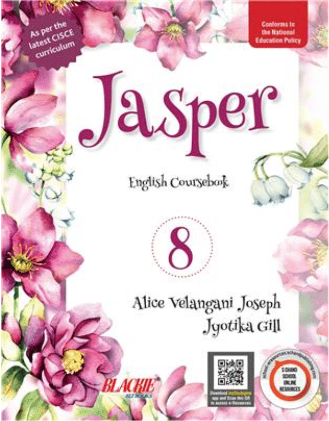     			JASPER ENGLISH COURSEBOOK  CLASS 8