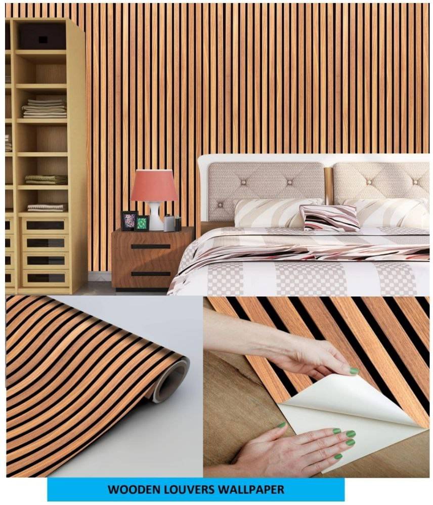     			K SHOP Self Adhesive Waterproof Wallpaper PVC Vinyl Wall Stickers for Furniture Wall Kitchen Bedroom Leaving Room