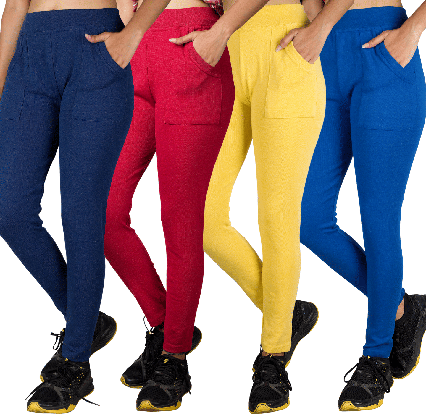     			KARARO JEGGINGS Women Cotton Blend Skinny Fit Jegging