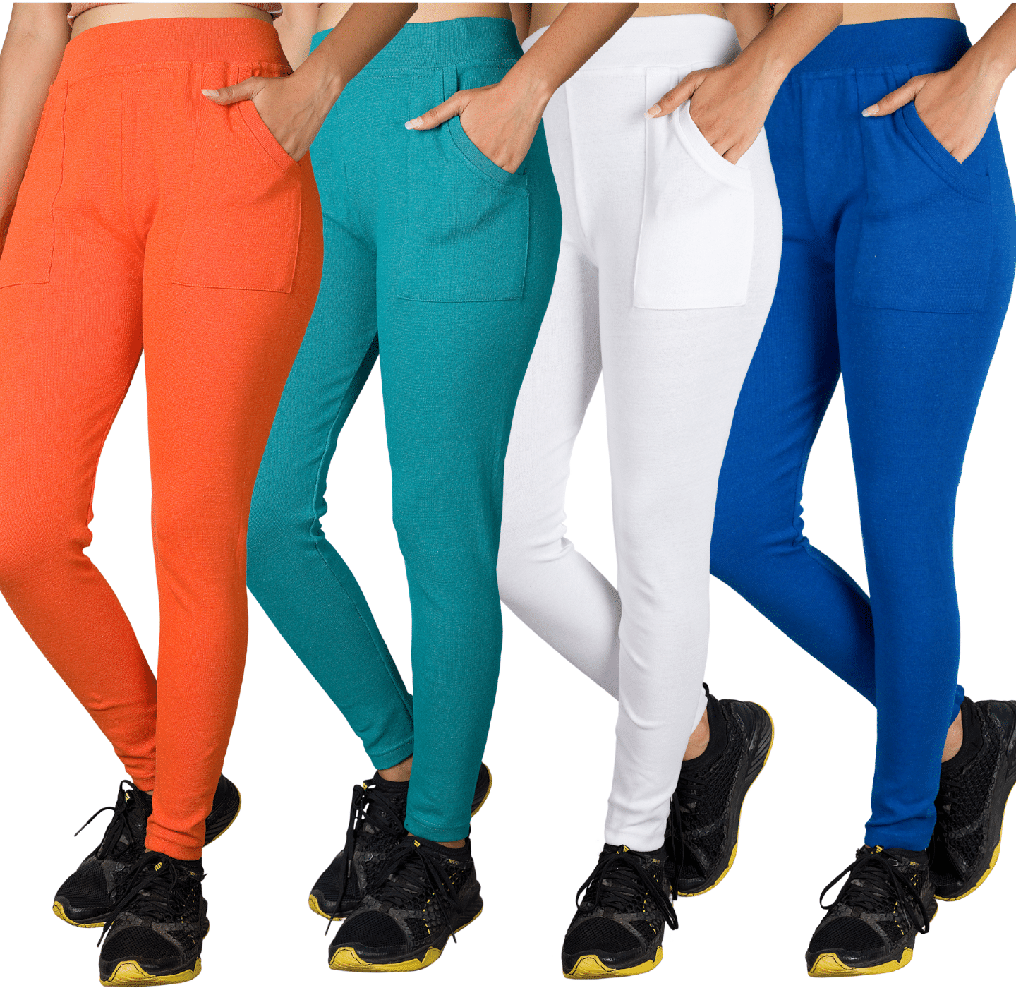     			KARARO JEGGINGS Women Cotton Blend Skinny Fit Jegging