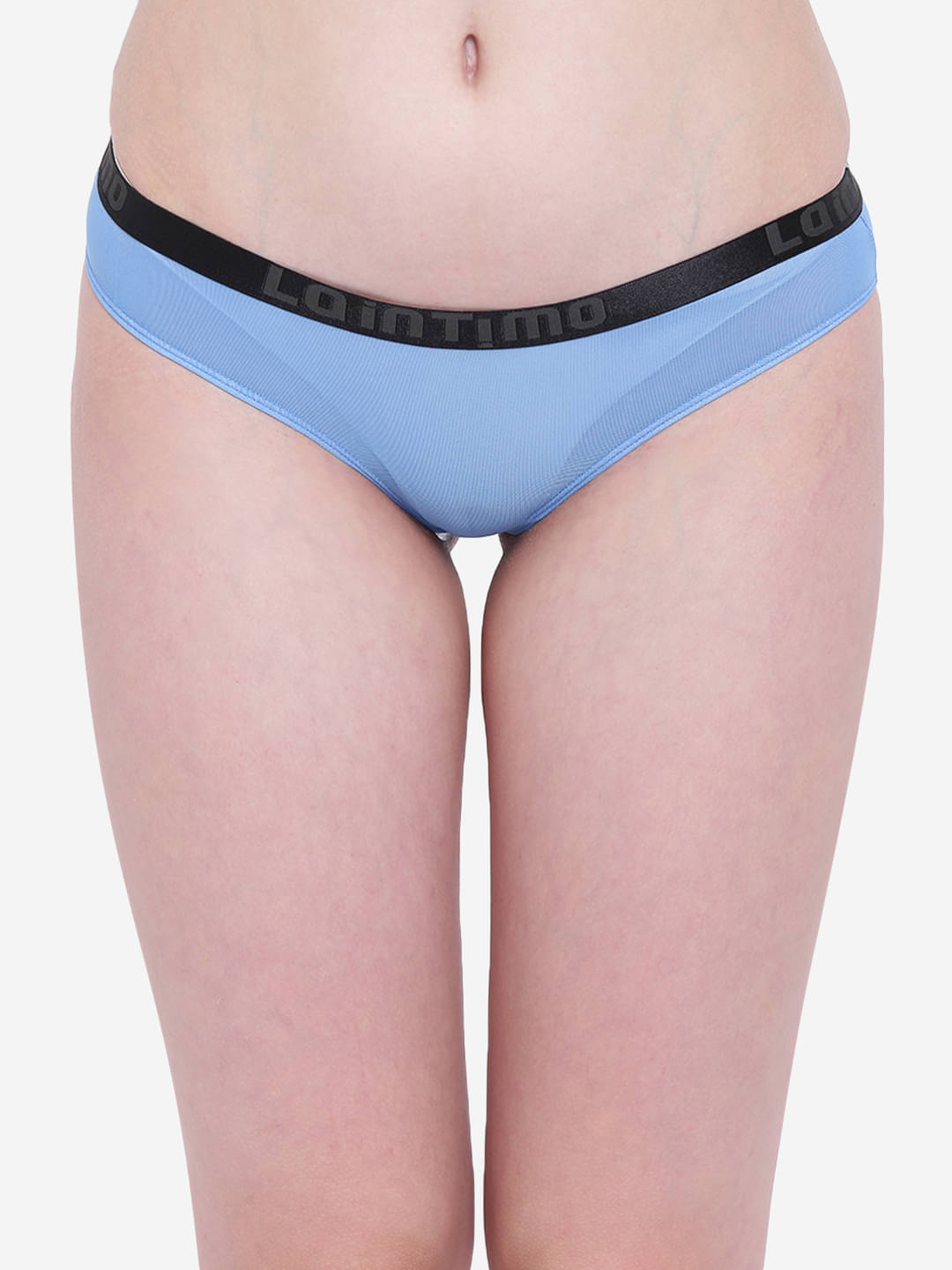     			La Intimo Pack of 1 Nylon Boy Shorts For Women ( Blue )