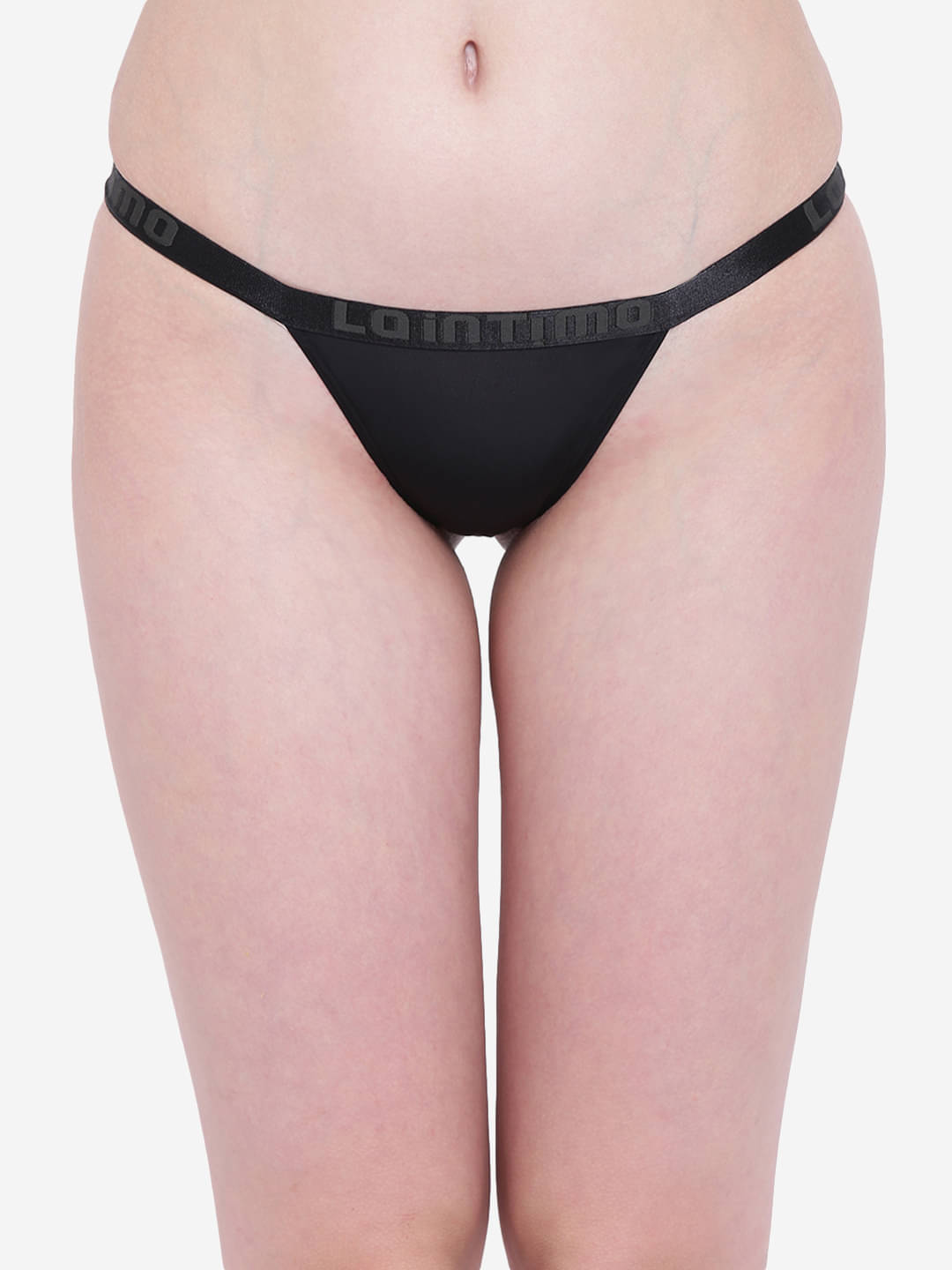 La Intimo Pack of 1 Nylon Bikini For Women ( Black ) La Intimo Pack of 1 Nylon Bikini For Women ( Black )