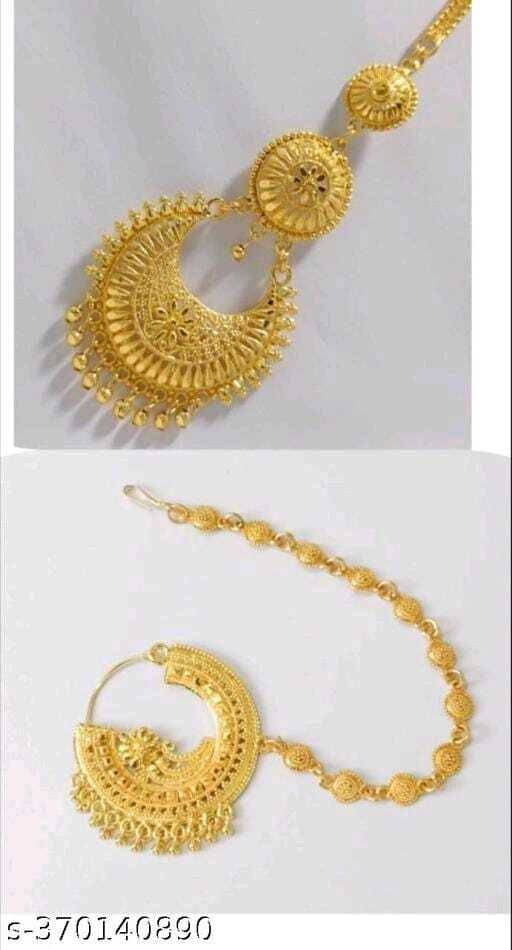 MEHAK CREATION Pearl, Cubic Zirconia Gold-plated Plated Alloy Nathiya () MEHAK CREATION Pearl, Cubic Zirconia Gold-plated Plated Alloy Nathiya ()