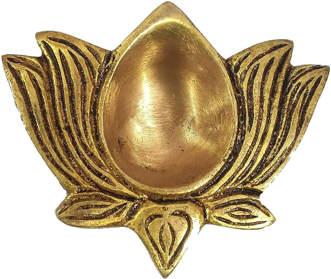     			Neo Classic Brass Table Diya - Pack of 4