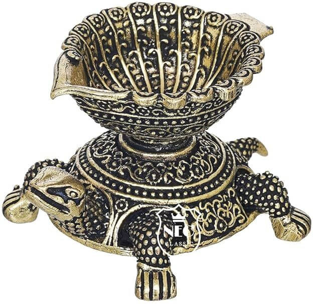    			Neo Classic Brass Table Diya - Pack of 1