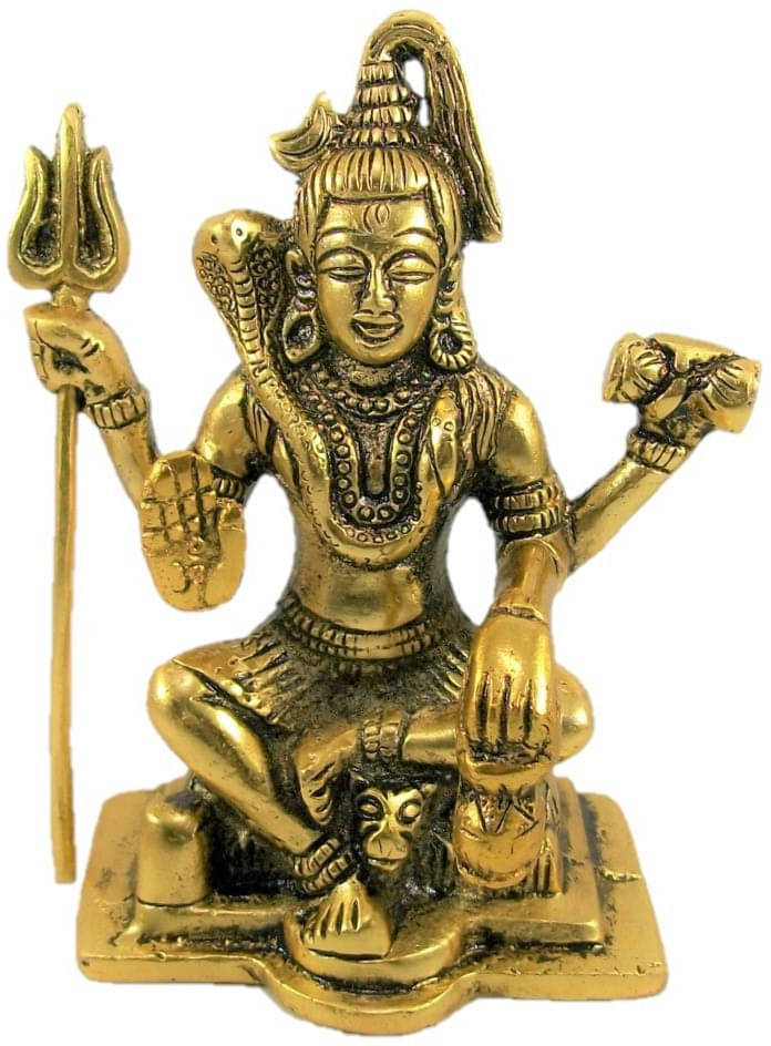Neo Classic shiv ji Idol Collections Dattatreya a Sitting with 4 Arms & Triple Mala Showpiece 6 Inch ed Bronze Multi Colour Medium Resin Decorative Showpiece - 13.5 cm (Aluminium, Gold) Neo Classic shiv ji Idol Collections Dattatreya a Sitting with 4 Arms & Triple Mala Showpiece 6 Inch ed Bronze Multi Colour Medium Resin Decorative Showpiece - 13.5 cm (Aluminium, Gold)