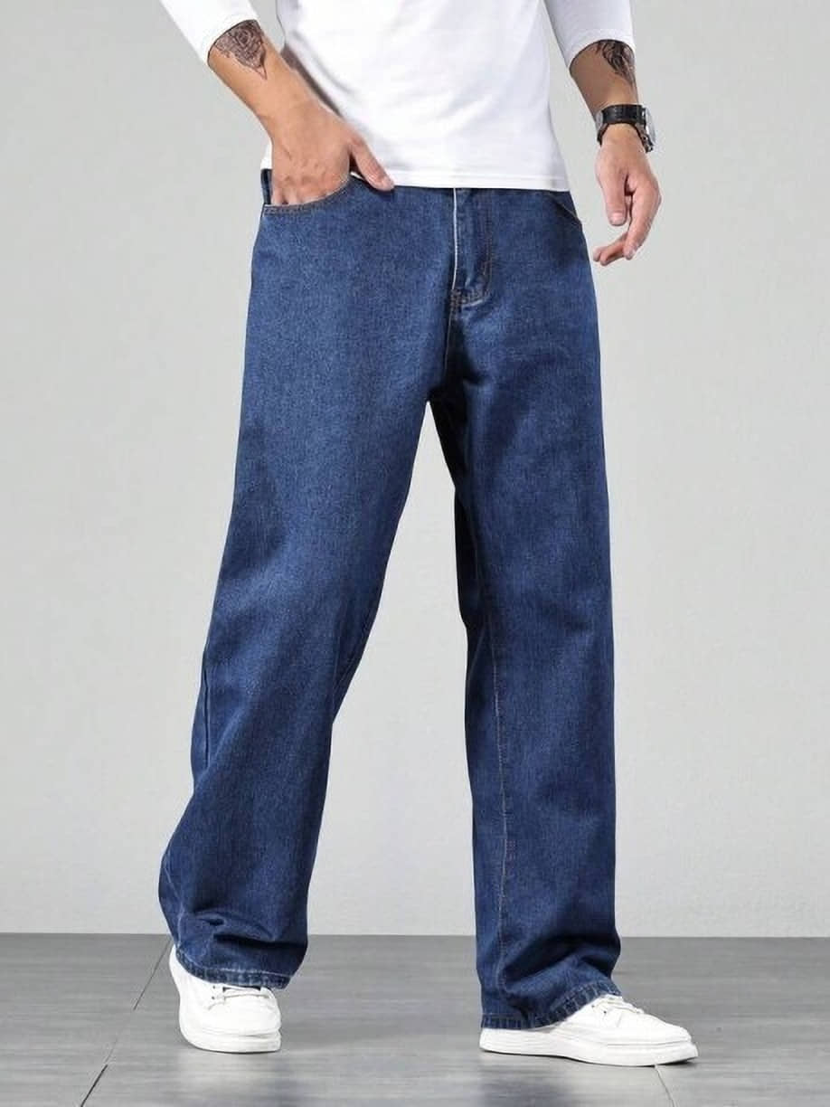 PODGE Clean Look Men's Jeans - Dark Blue ( Pack of 1 ) - Jeans | Buy online on ZillyBuy