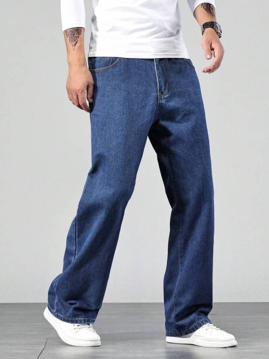 PODGE Clean Look Men's Jeans - Dark Blue ( Pack of 1 ) - Jeans | Buy online on ZillyBuy
