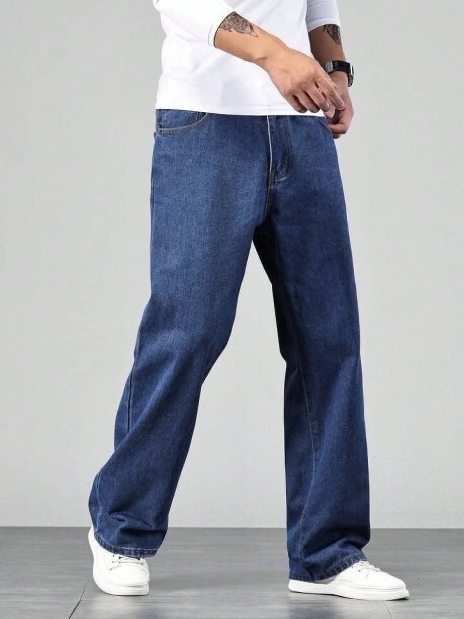 PODGE Clean Look Men's Jeans - Dark Blue ( Pack of 1 ) - Jeans | Buy online on ZillyBuy