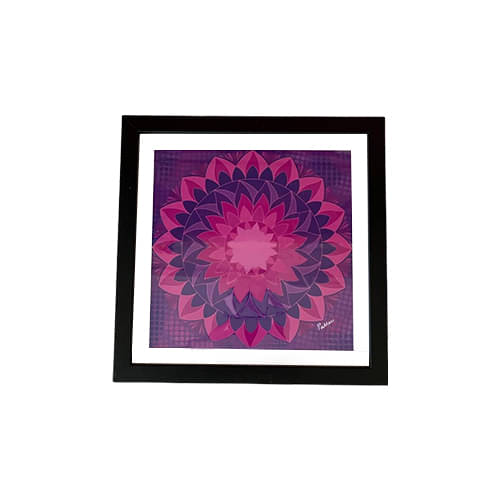 Penkraft Elegantly Framed Digital Print | Perfect Wall Decor for Home or Office Pattern-3 Penkraft Elegantly Framed Digital Print | Perfect Wall Decor for Home or Office Pattern-3