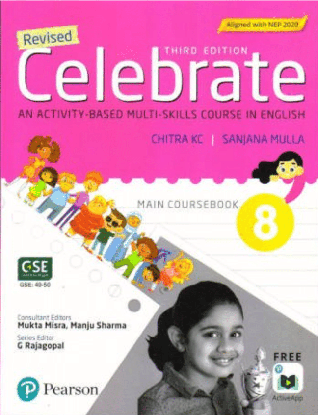     			REVISED CELEBRATE  THIRD EDITION CLASS 8