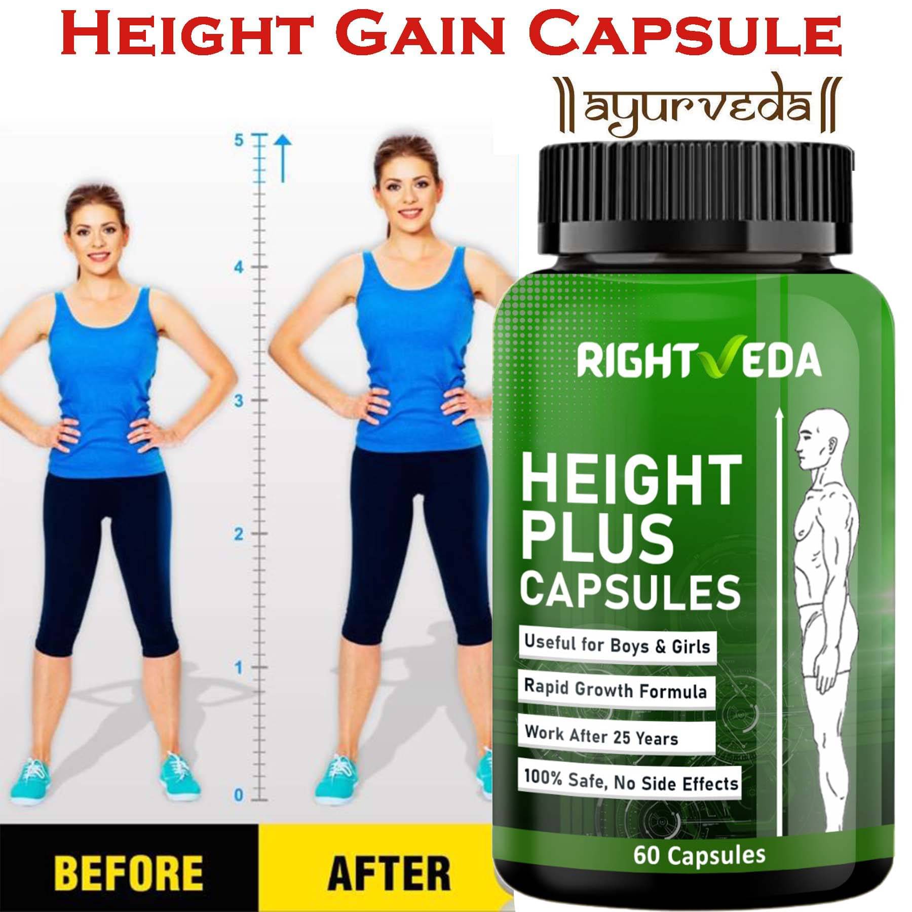 RIGHTVEDA Height Plus Capsule 1 gm Capsule RIGHTVEDA Height Plus Capsule 1 gm Capsule