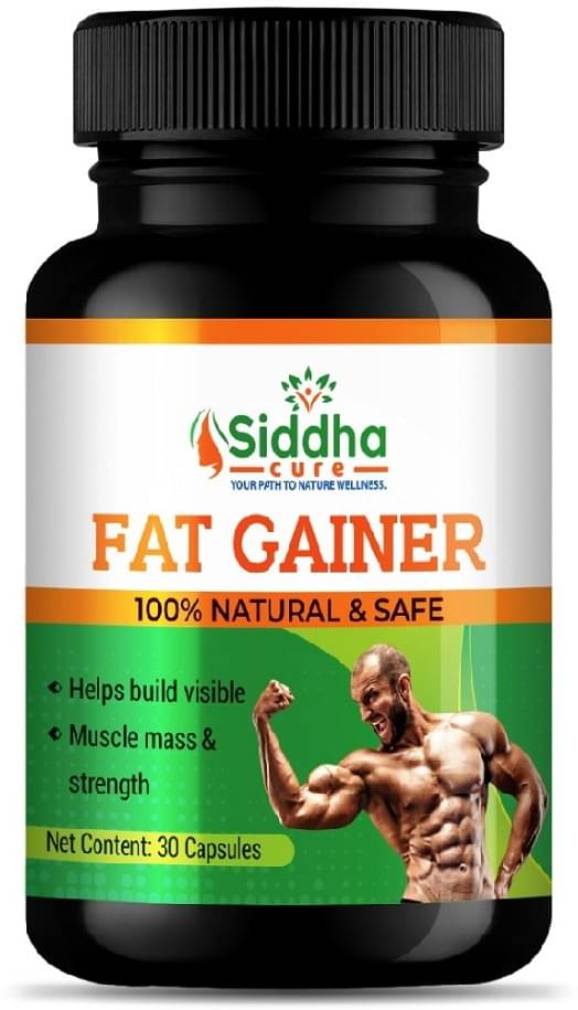     			Siddha cure Capsules For Weight Gain ( Pack of 1 )
