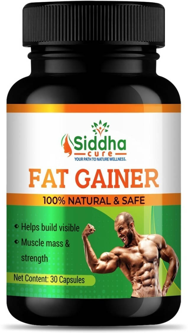     			Siddha cure Capsules For Weight Gain ( Pack of 1 )