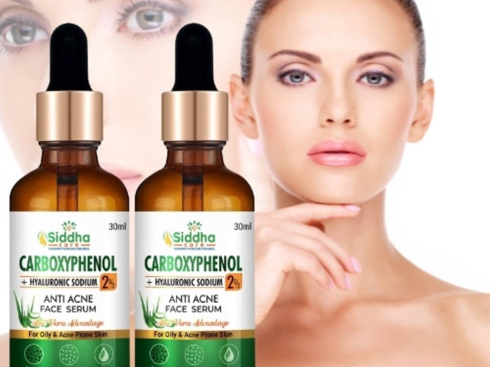     			Siddha cure Face Serum Vitamin C Daily Care For All Skin Type ( Pack of 2 )