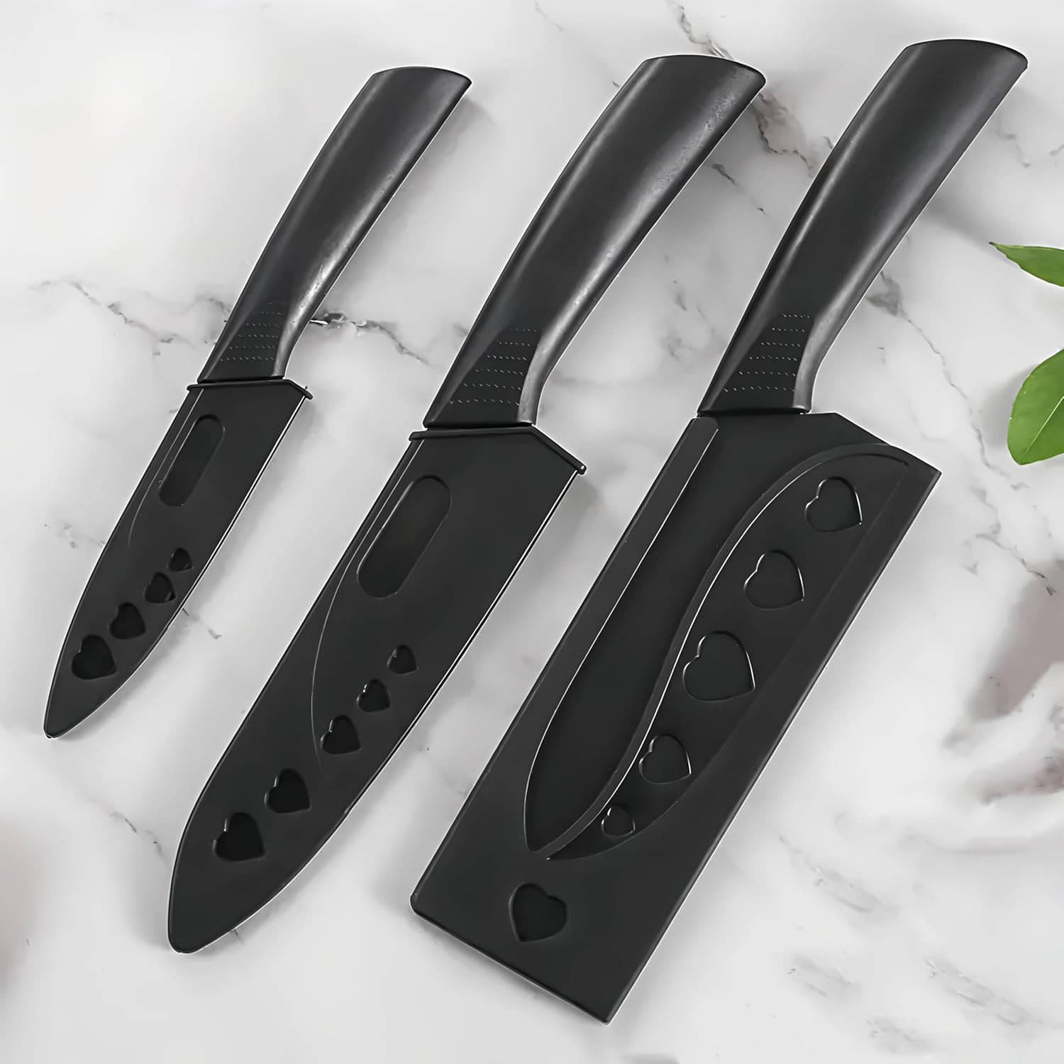 Stainless Steel 3 Pieces Professional Kitchen Knife Set, Meat Knife, Chef's Knife with Non-Slip Handle Sharp Manual Sharpening for Home Kitchen and Restaurant Stainless Steel 3 Pieces Professional Kitchen Knife Set, Meat Knife, Chef's Knife with Non-Slip Handle Sharp Manual Sharpening for Home Kitchen and Restaurant