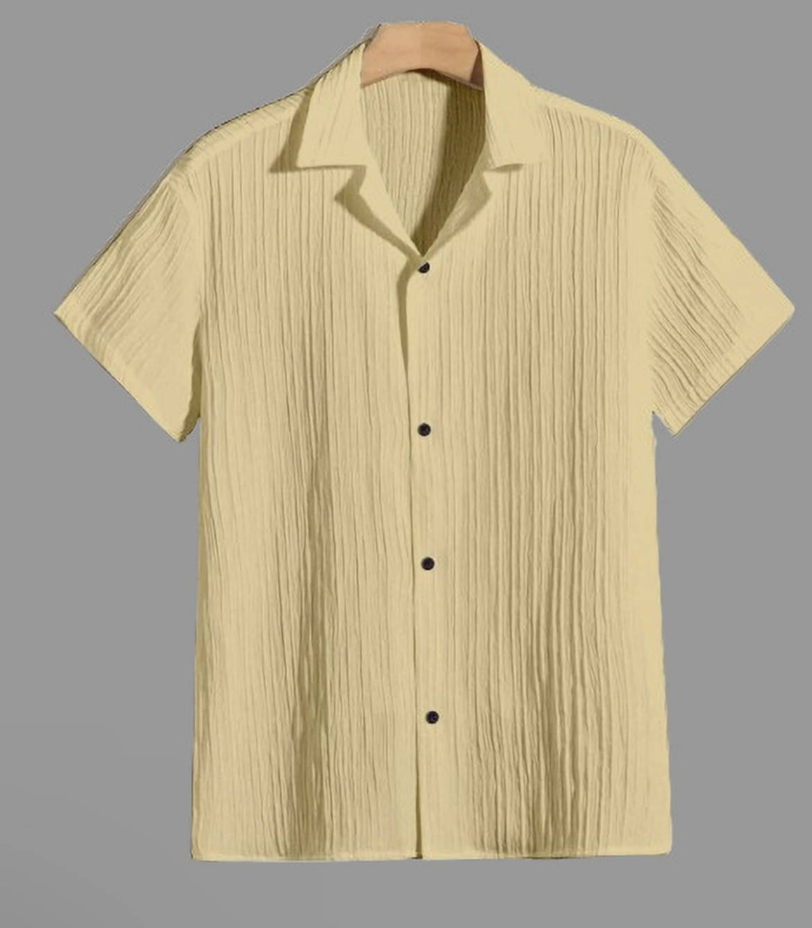 VIKITA ENTERPRISE Pack of 1 Boys Cotton Blend Half Sleeves Shirt ( Yellow ) VIKITA ENTERPRISE Pack of 1 Boys Cotton Blend Half Sleeves Shirt ( Yellow )