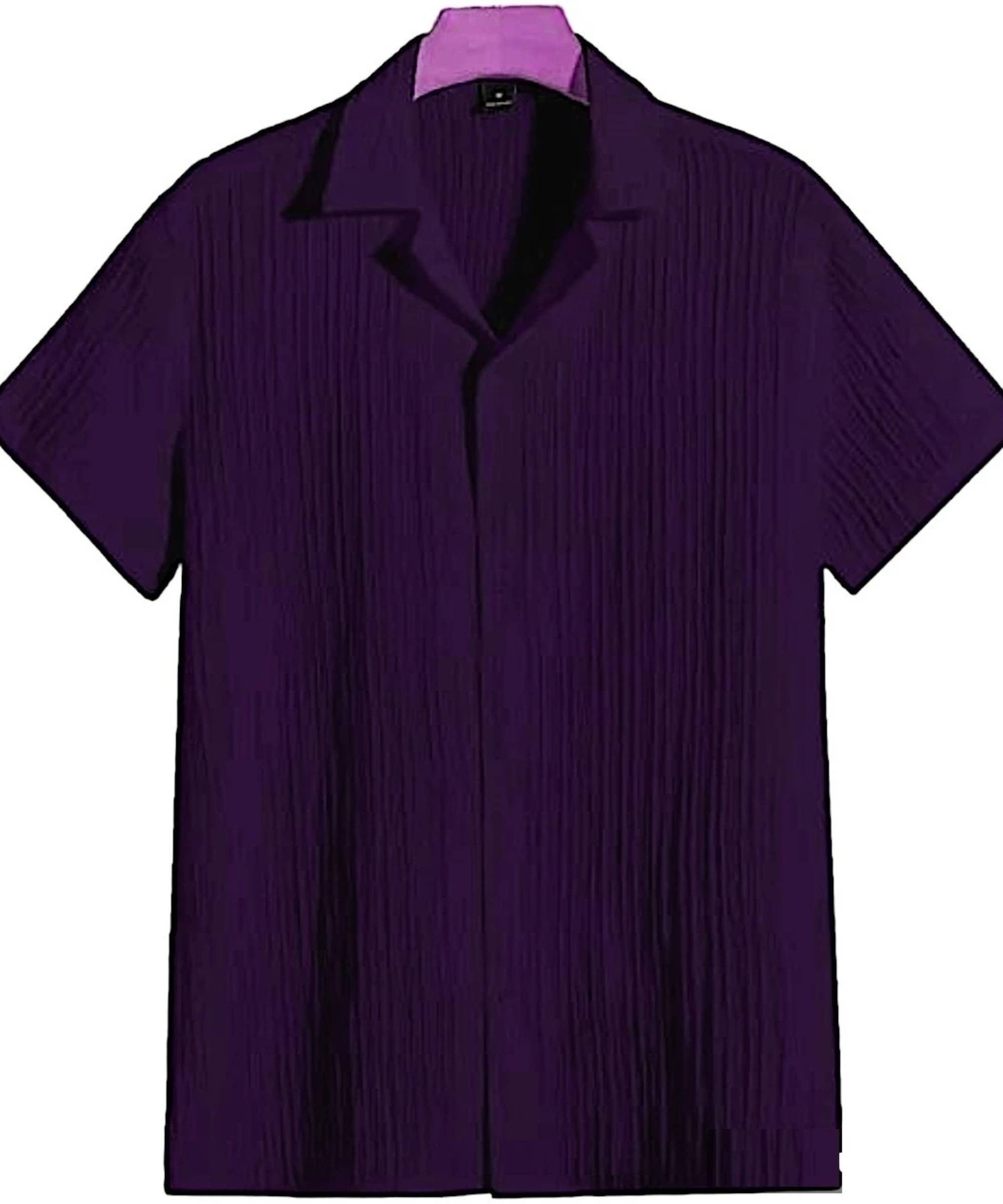    			VIKITA ENTERPRISE Pack of 1 Boys Cotton Blend Full Sleeves Shirt ( Purple )