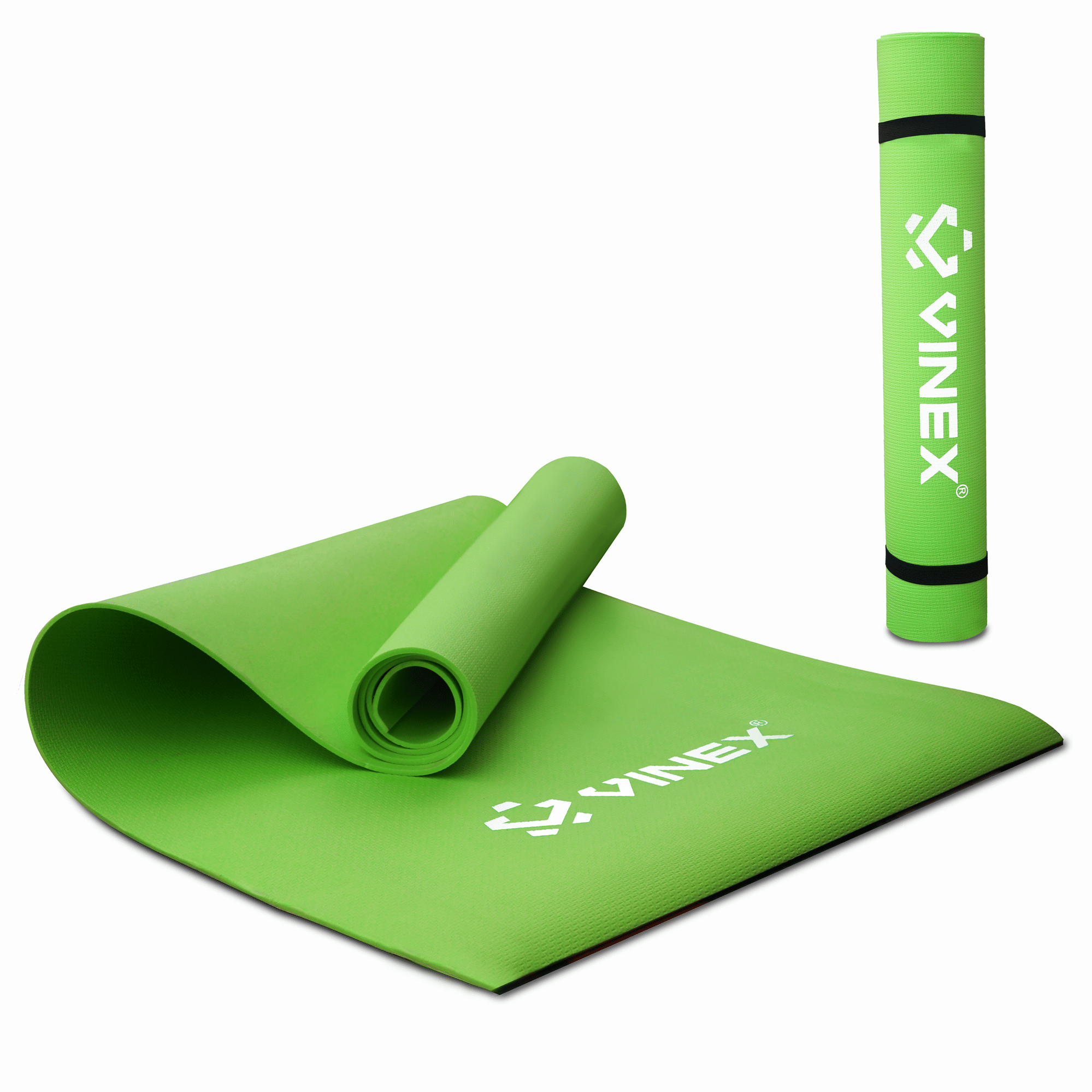     			Vinex Green TPE Yoga Mat ( Pack of 1 )