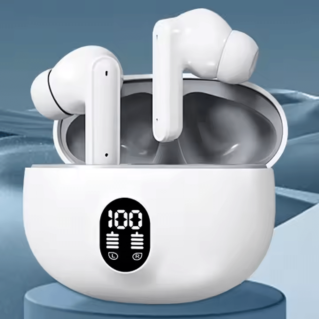     			Wireless Earbuds with Fast Pairing, Hi-Fi Sound & Water-Resistant Design