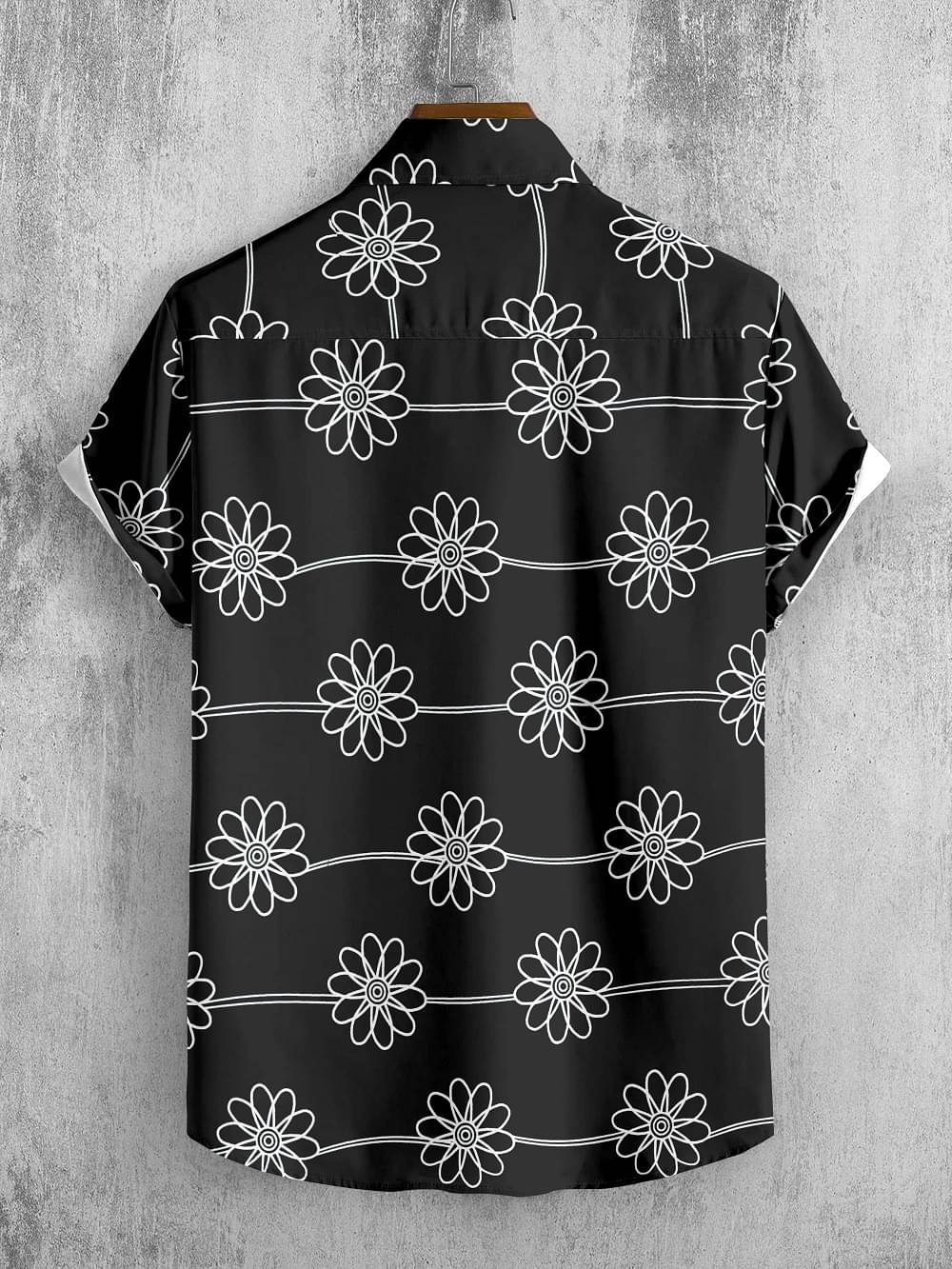 Zonanza Polyester Regular Fit Printed Half Sleeves Men's Casual Shirt - Black ( Pack of 1 ) Zonanza Polyester Regular Fit Printed Half Sleeves Men's Casual Shirt - Black ( Pack of 1 )