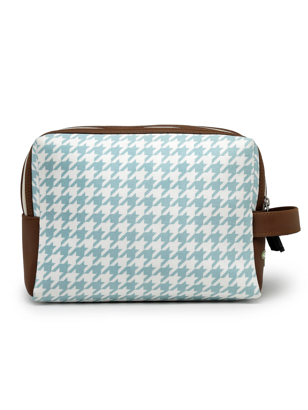     			ASIAN Handbags Accessories Rexin Set of 1 ( Light Blue )