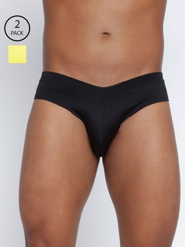     			BASIICS By La Intimo Pack of 2 Polyester Briefs For Men's ( Multicolor3 )