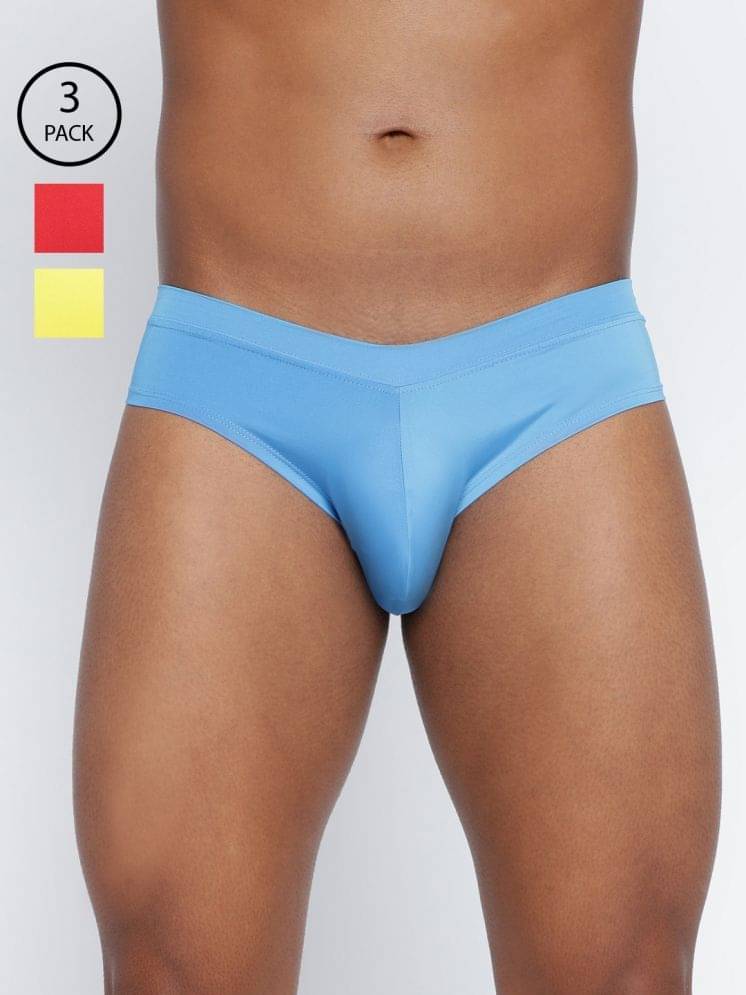     			BASIICS By La Intimo Pack of 3 Polyester Briefs For Men's ( Multicolor6 )