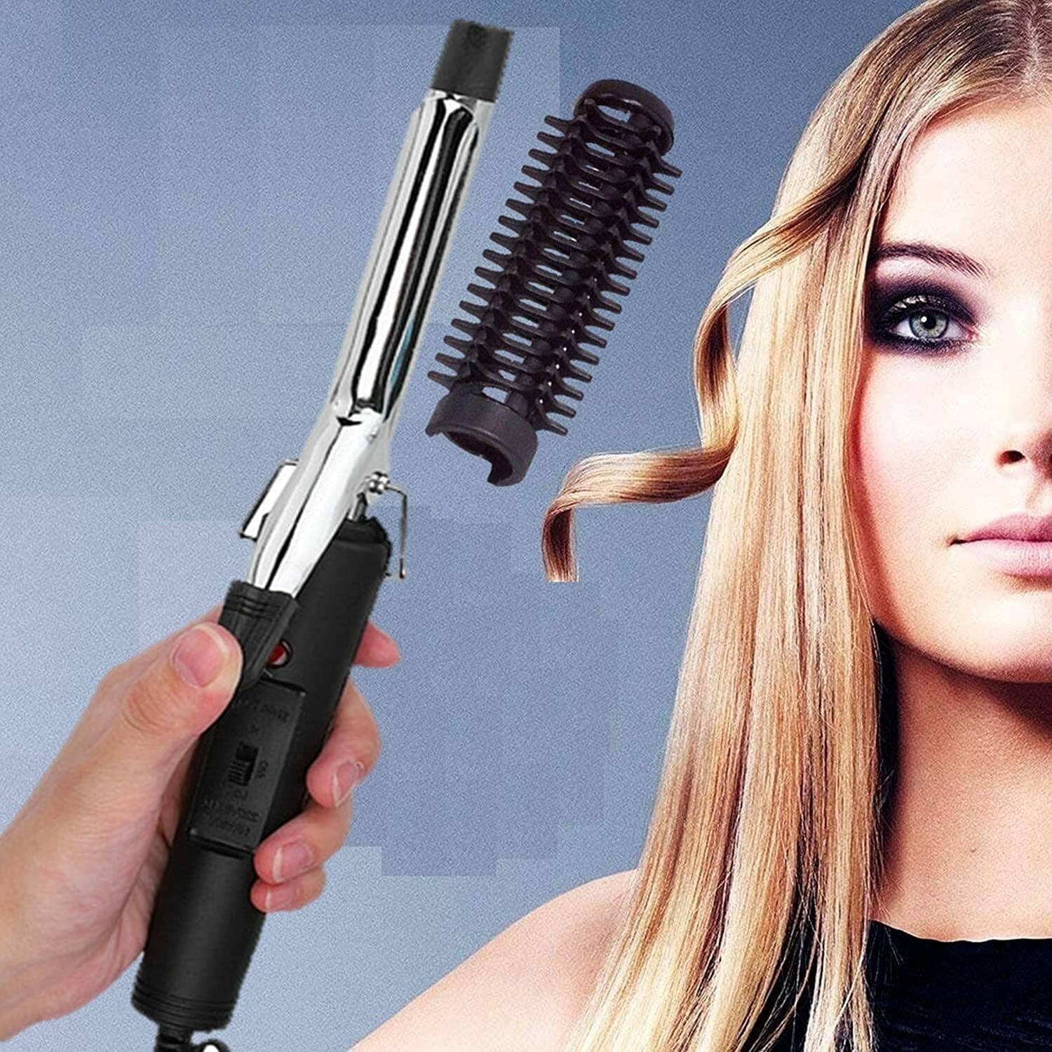     			FULKIZA Women's 471-B Brush Black Below 1500W Hair Dryer