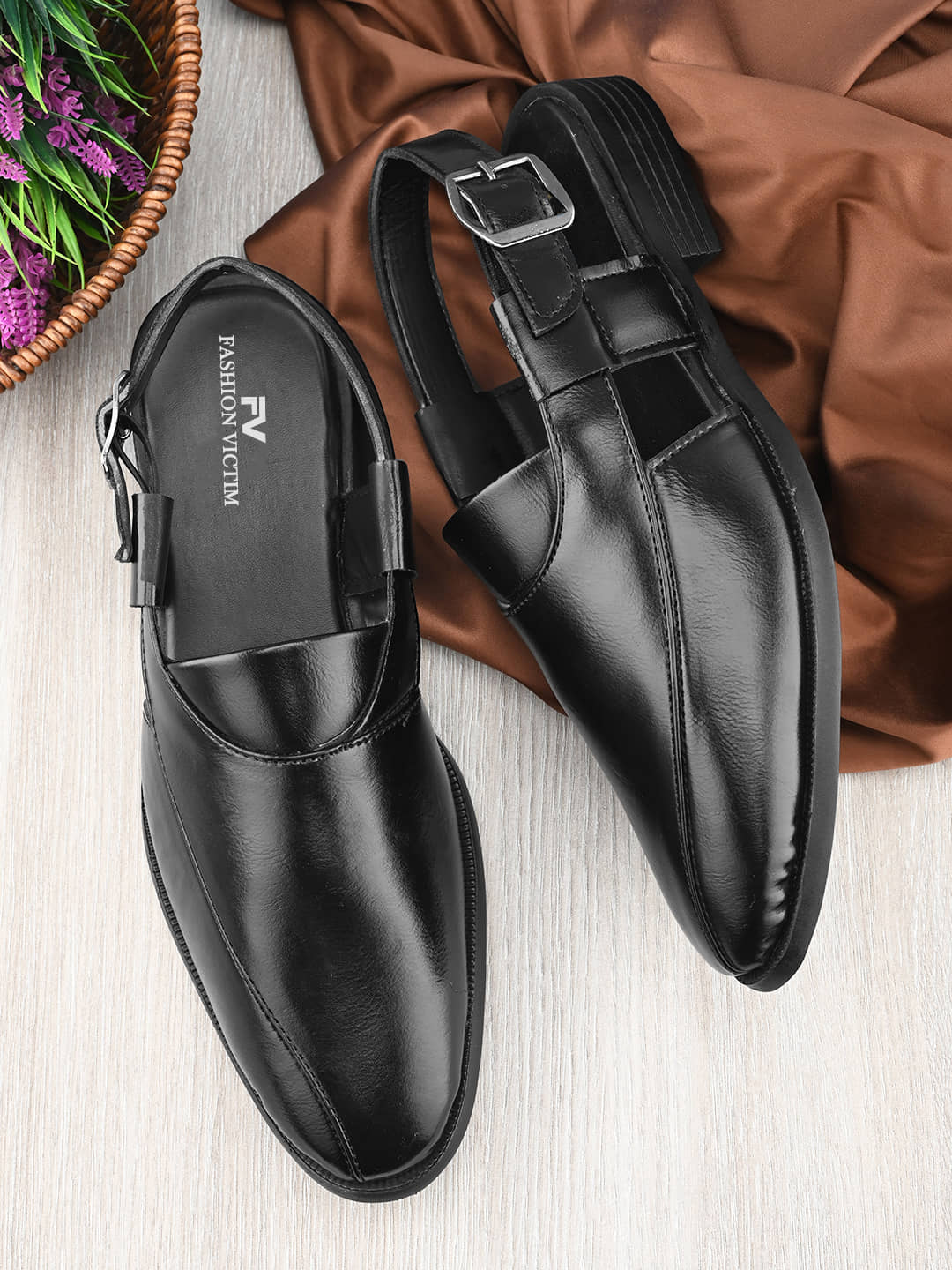 Fashion Victim - Black Men's Sandals