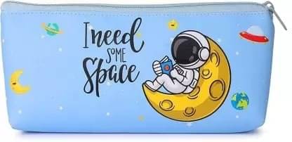     			Freedy 1Ps_Pencil Case for Boy Pencil Pouch for Boy School Stationery Storage Zipper Closer Large Capacity Pencil Case Travel Pouch Art Polyester Pencil Box  (Set of 1, Multicolor)