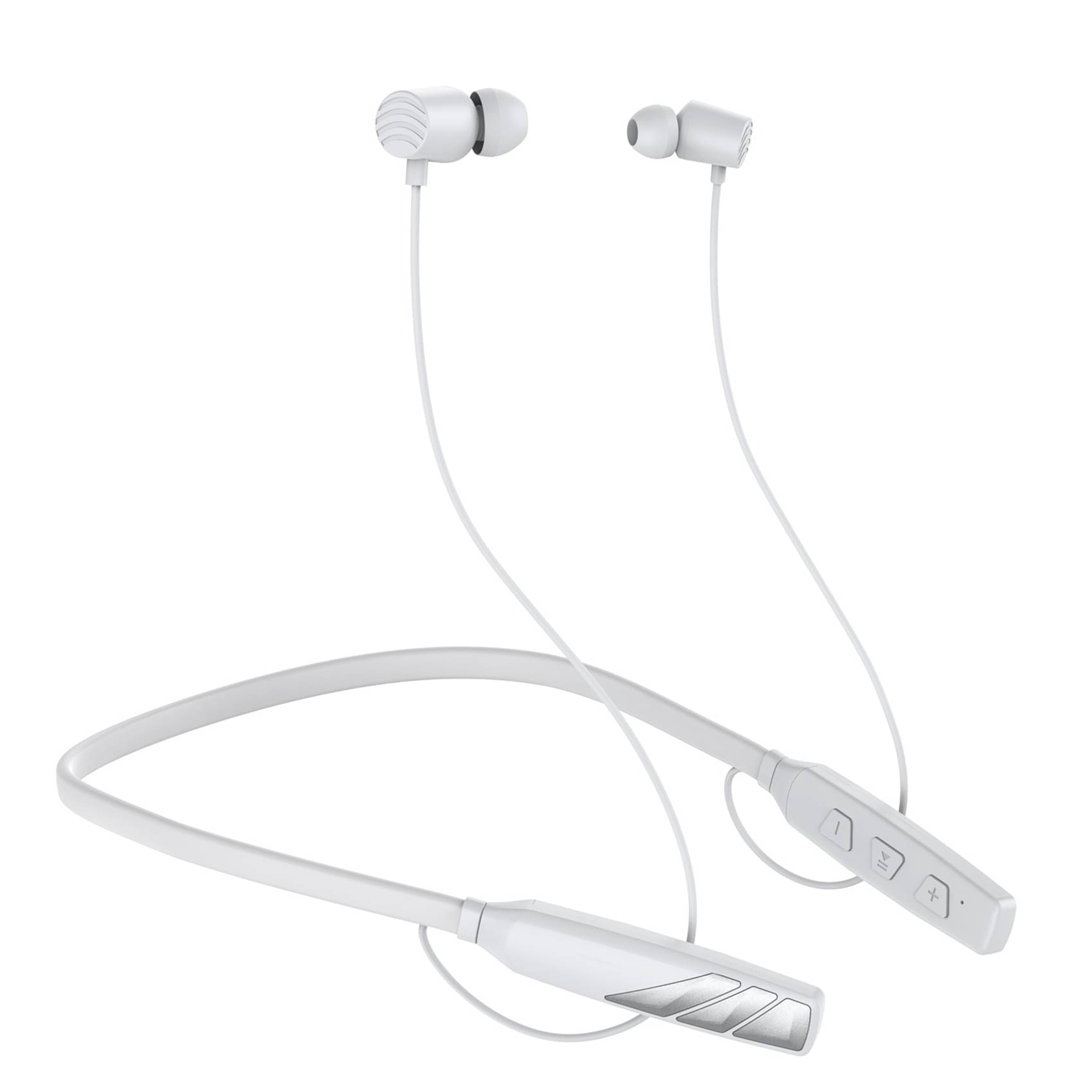     			Life Like Bluetooth Neckband Earphone With 30h Talktime - White