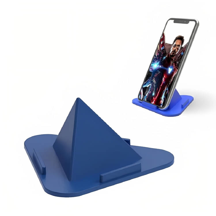 Mobile Holder Portable Three-Sided Triangle Desktop Stand Mobile Paradise Universal Phone Pyramid Shape Holder Desktop Stand (Pack of 1) Mobile Holder Portable Three-Sided Triangle Desktop Stand Mobile Paradise Universal Phone Pyramid Shape Holder Desktop Stand (Pack of 1)